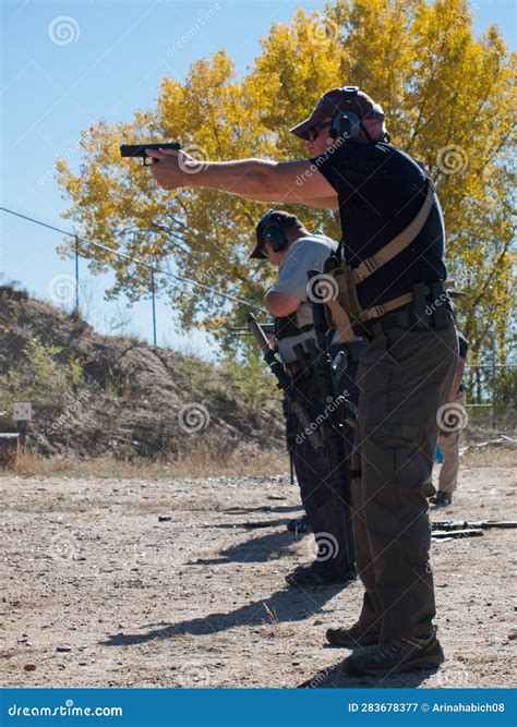 Rifle Training editorial photography. Image of male - 283678377