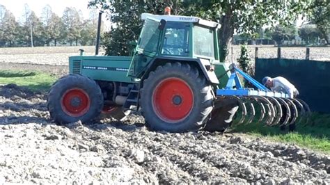 Fendt Farmer Lsa Turbomatik In Preparazione Terreno Youtube