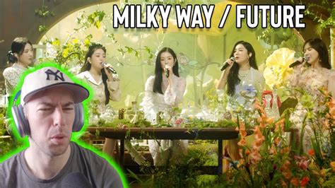 Red Velvet Reaction Milky Way Future YouTube