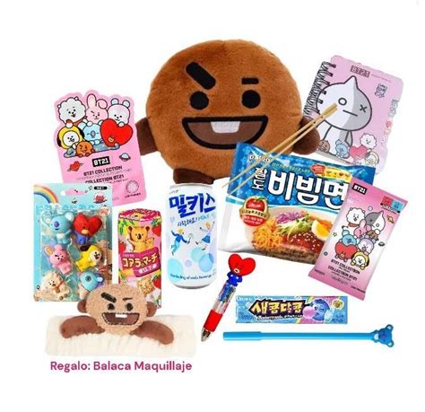 Snack Box Peluche Shooky Bt Oppa Store Colombia