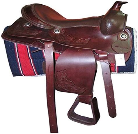 XMXM Tourist Saddle Racing Horse Saddle Military Saddle Skills Saddle ...