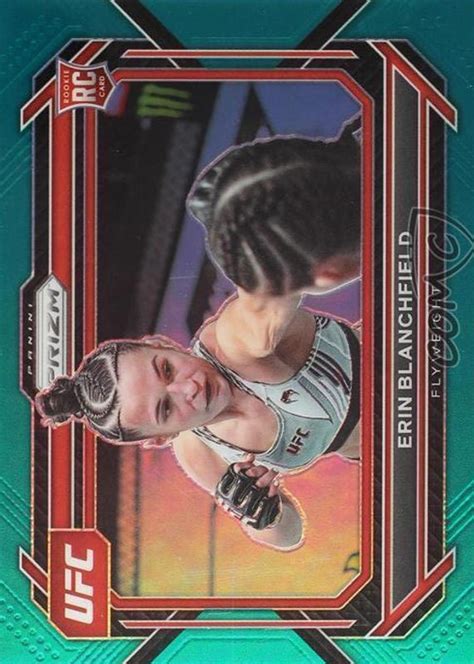 Erin Blanchfield Prizm Ufc Teal Price Guide Sports Card