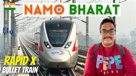 Namo Bharat Train Journey 🇮🇳 Indias First Rapidx Train Delhi