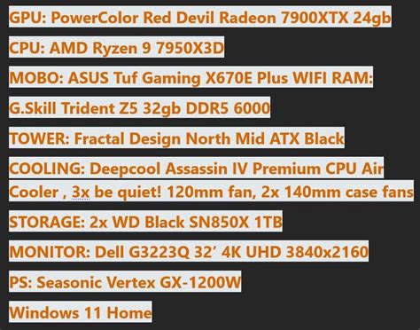 New PC Build - All AMD, but.. : r/radeon