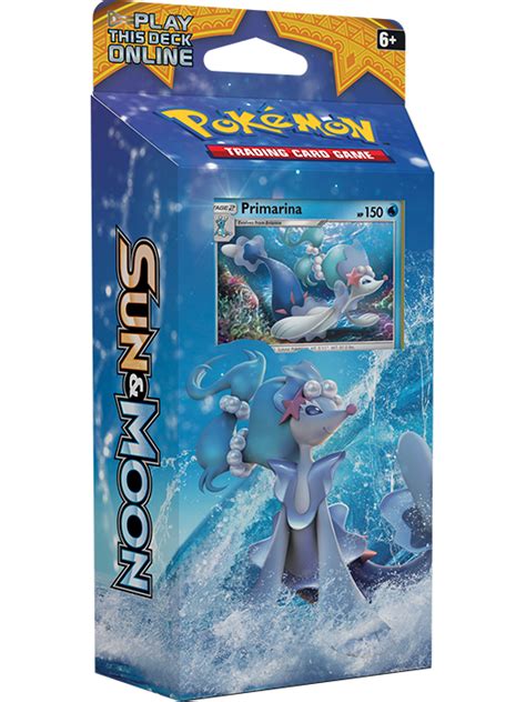 Pokemon TCG Sun Moon Theme Deck Primarina