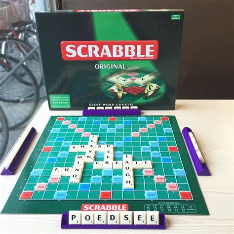 Scrabble Board Games Learning English Spelling Crossword Puzzles Words