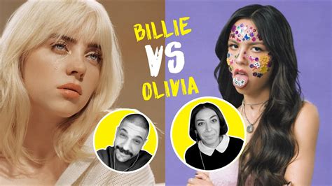 Cross Battle 01 Billie Eilish VS Olivia Rodrigo YouTube