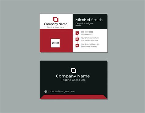 modern visiting card print templates 23569096 Vector Art at Vecteezy