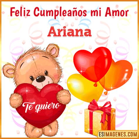 Feliz cumpleaños mi Amor Ariana