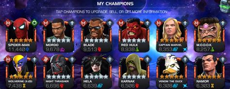 1 Year Progression In Mcoc — Marvel Contest Of Champions