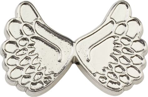 Przypinka Ozdoba Jibbitz Charms Pin Do But W Crocs Metallic Angel Wings