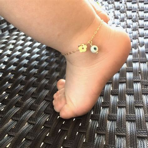 Newborn Anklet Etsy