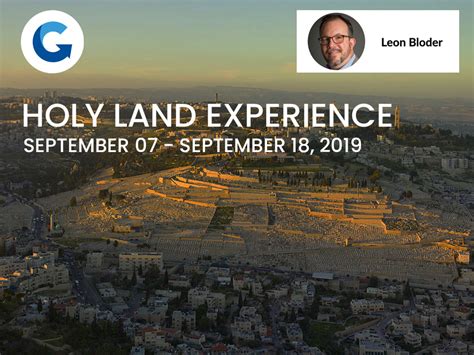 Holy-Land-Experience | Gordon Tours Israel