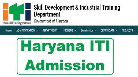 Haryana Iti Admission 2022 Apply Online Dates Eligibility