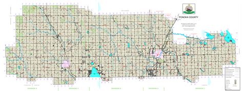 Ponoka County Landowner map - County 3. County and Municipal District ...