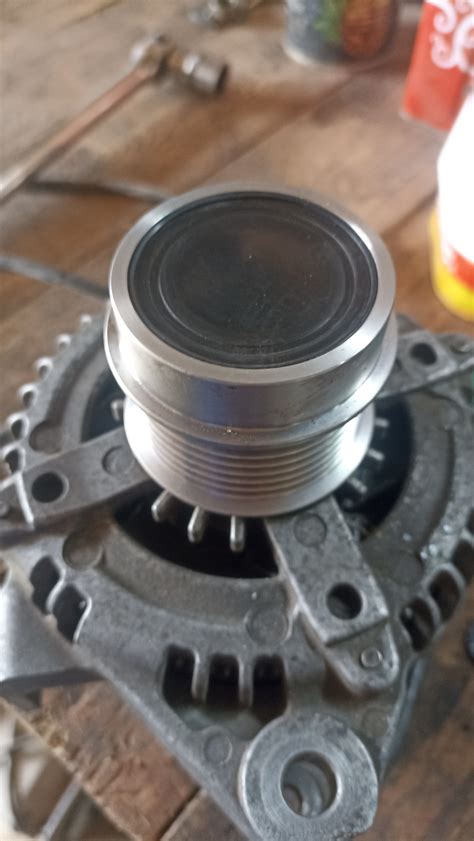 ♠177♠Замена обгонной муфты генератора. — Toyota Camry (XV40), 2,4 л ...
