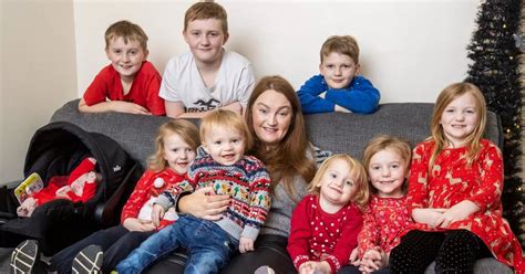 Festive Fun For One Of Uk S Biggest Families Mum Of Tells How They