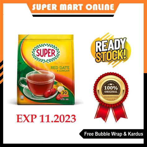 Jual Super Tea Infusions Red Date Longan Angco X Gr Shopee Indonesia