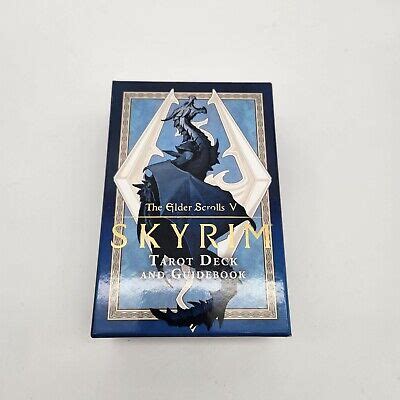 Skyrim The Elder Scrolls V Skyrim Tarot Deck And Guidebook