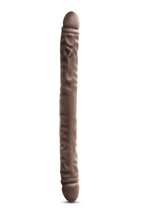 Dr Skin Chocolate Inch Double Dildo Erosart