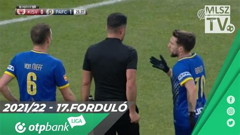 Kisvárda Master Good Puskás Akadémia FC 1 1 1 1 OTP Bank Liga