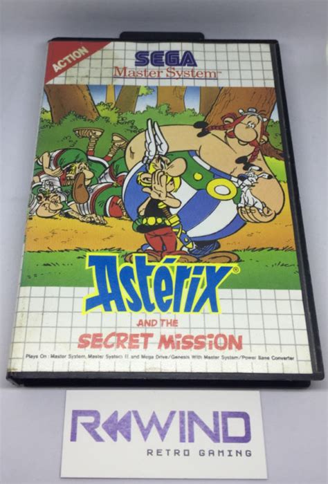 Asterix And The Secret Mission Master System Rewind Retro Gaming