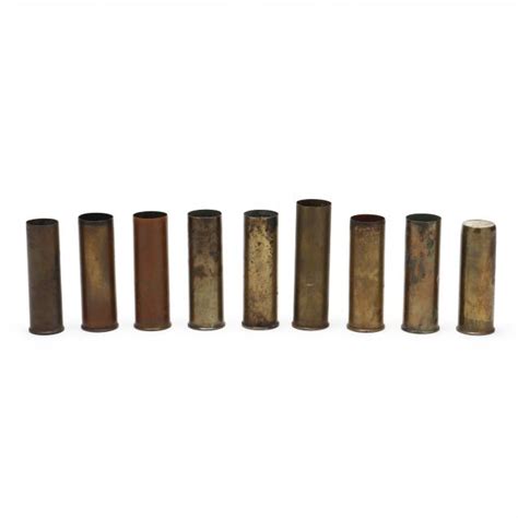 Nine Early Brass Shotgun Shells (Lot 3269 - Spring Sporting Art ...