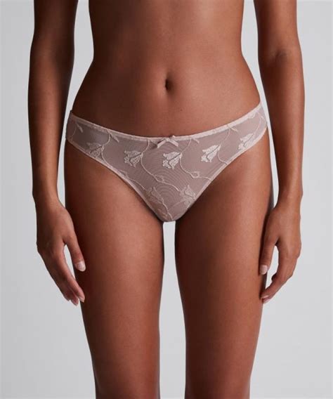 Softessence Culotte Brésilienne Nude Skin Femme Aubade Lingerie Éco