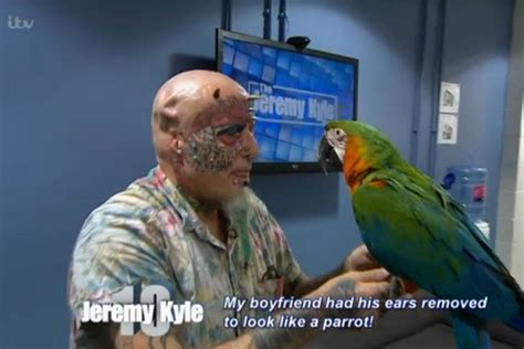 Parrot Man Who Chopped Off His Own Ears To Morph Into A Bird Confesses He Wants A Beak