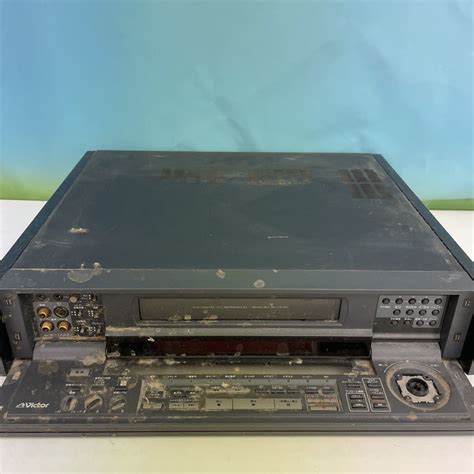 【傷や汚れあり】victor ビクター Hr X3 S Vhs ビデオデッキ 高級機 ジャンク品 部品取り 本体のみ 当時物 コレクター の