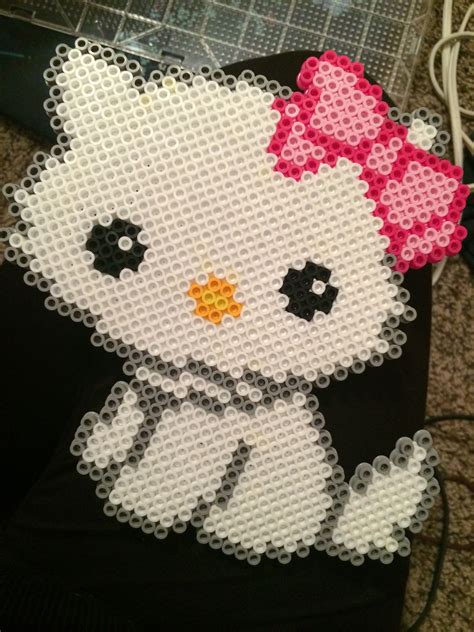 Kitty Perler Bead Pattern