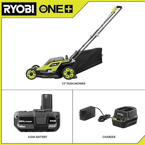 Ryobi One Hp V Brushless Cordless Battery Walk Behind