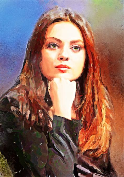 Mila Kunis by frankartnumerique on DeviantArt