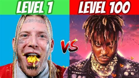 Ranking Rappers From Level 1 To Level 100 2021 Worst To Best Youtube