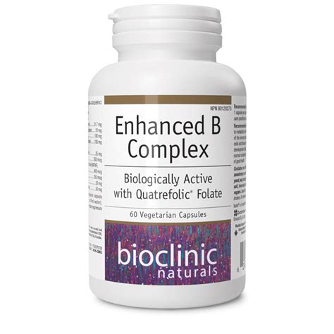 Enhanced B Complex - Bioclinic English Canada
