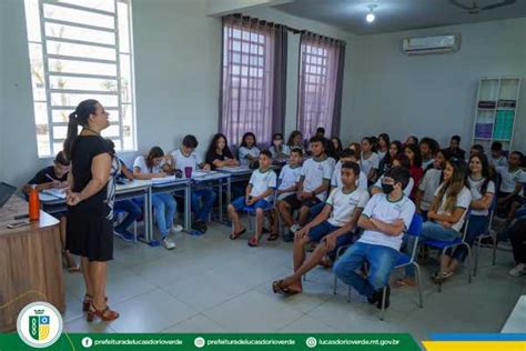 Sa De Realiza Palestra Alunos Da Escola Municipal Olavo Bilac