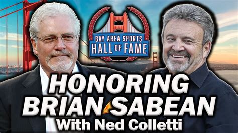 Brian Sabean Inducted Into The Bay Are Hof W Special Guest Ned