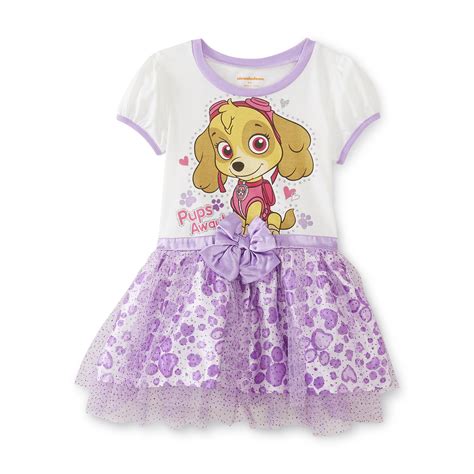 Nickelodeon Paw Patrol Toddler Girls Tutu Dress Skye