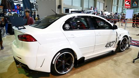 Mitsubishi Lancer Gt Wide Body By Chemical Guys Borneo Kustom Show 2017 Youtube