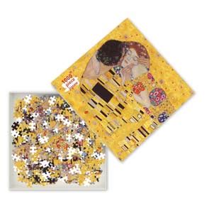 Gustav Klimt The Kiss Piece Jigsaw Puzzle Texas Bookman