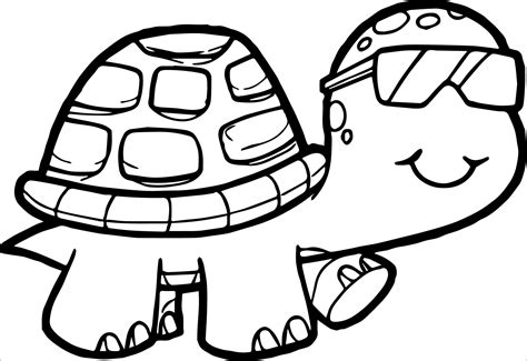 tortoise coloring pages coloringbay