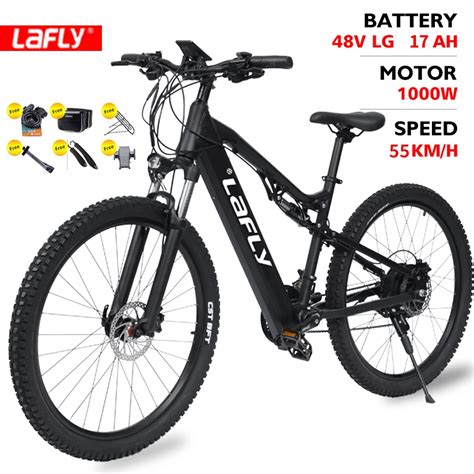 Lafly Bicicleta El Ctrica De Monta A Para Adultos Bici De V W