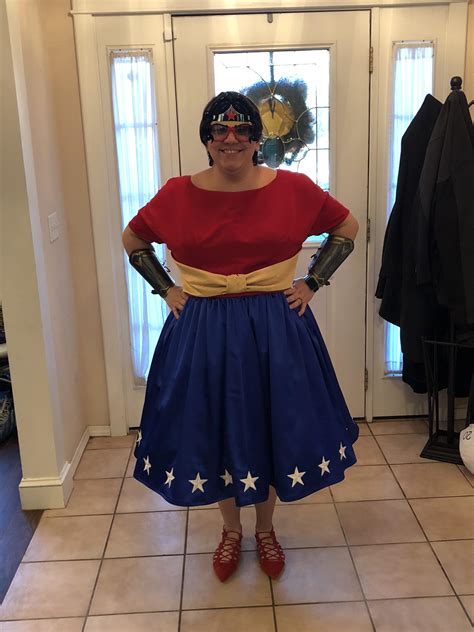 Diy Wonder Woman Costume Plus Size