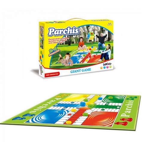 Parchis Ludo Parques Gigante Juego De Mesa Didactico Luegopago