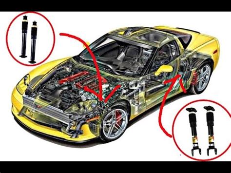 C C Corvette Magnetic Ride Selective Ride Shock Replacement Youtube