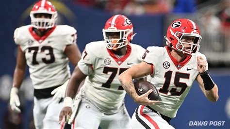 Espn Has Some Big Talk About Uga Football S Carson Beck Youtube