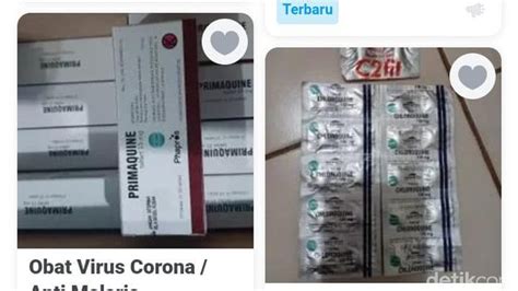 Awas Jangan Tertipu Obat Corona Di Toko Online