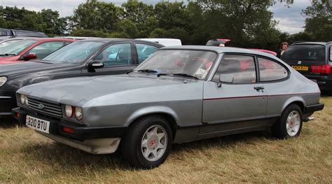 B210 BTU 1984 Ford Capri 2 8 Injection Special Nivek Old Gold Flickr