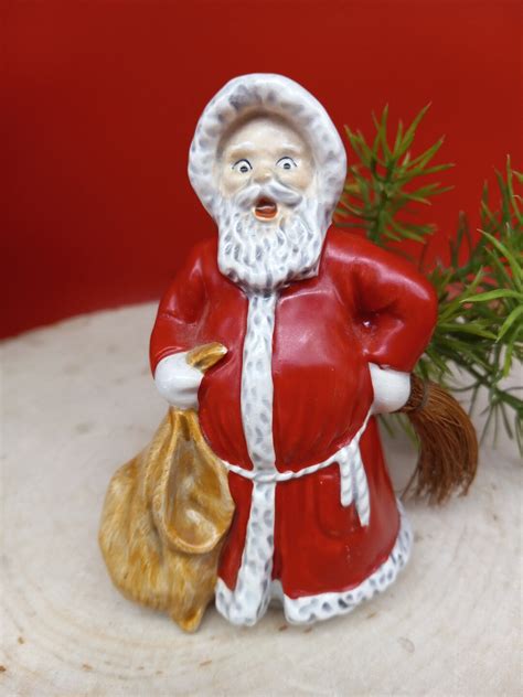 Santa Claus Figurine By Goebel West Germany 1975 Etsy