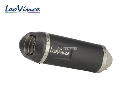 Leovince Full Exhaust System Lv One Evo Black Steel Homologated